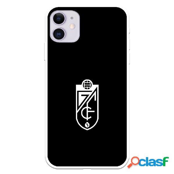 Funda para iPhone 11 del Granada CF Escudo Fondo Negro