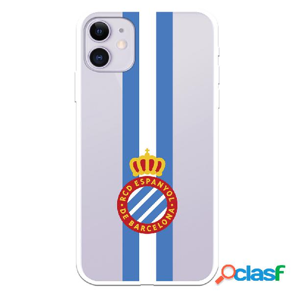Funda para iPhone 11 del RCD Espanyol Escudo Albiceleste