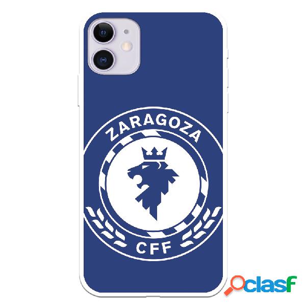 Funda para iPhone 11 del Zaragoza CF Femenino Escudo Grande