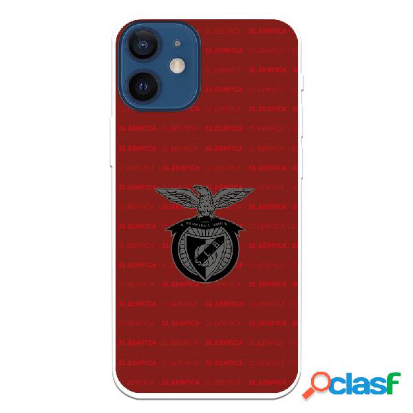 Funda para iPhone 12 Mini del Escudo Fondo Granate -