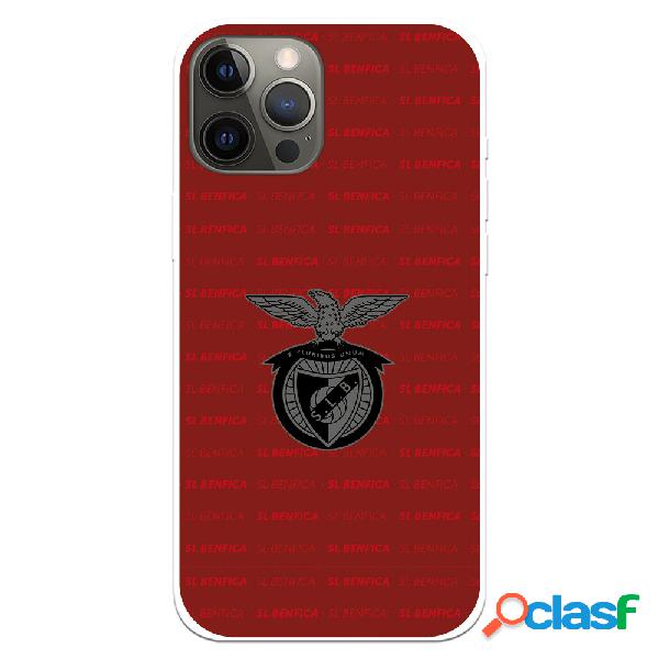 Funda para iPhone 12 Pro Max del Escudo Fondo Granate -