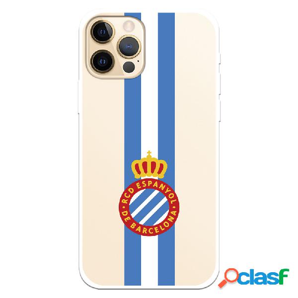 Funda para iPhone 12 del RCD Espanyol Escudo Albiceleste