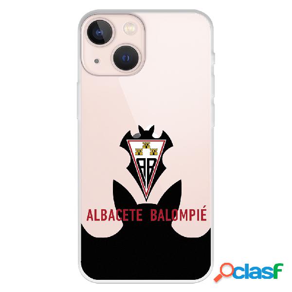Funda para iPhone 13 Mini del Albacete Escudo Transparente -