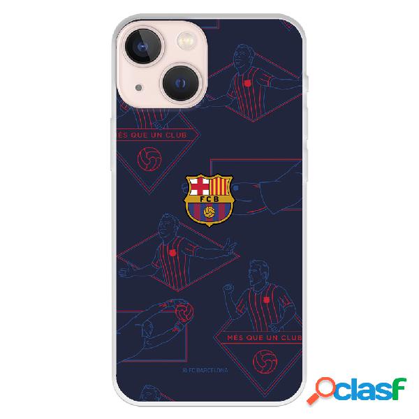 Funda para iPhone 13 Mini del Barcelona Mes que un Club -