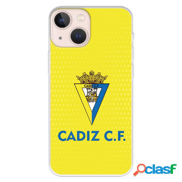 Funda para iPhone 13 Mini del Cádiz Fondo Amarillo -