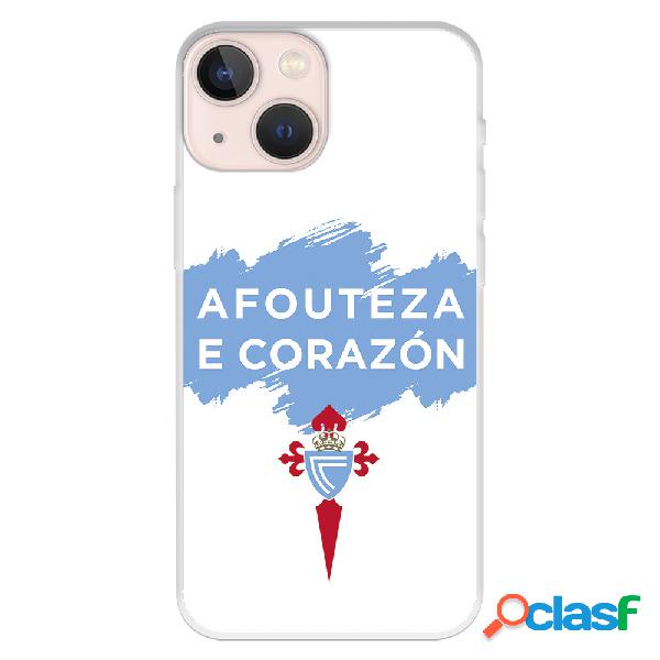 Funda para iPhone 13 Mini del Celta Afouteza E Corazon -