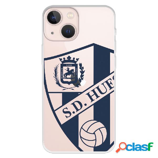 Funda para iPhone 13 Mini del Huesca Escudo Transparente -