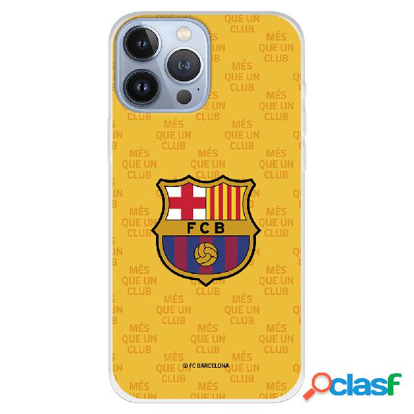 Funda para iPhone 13 Pro Max del Barcelona Escudo Mes que un