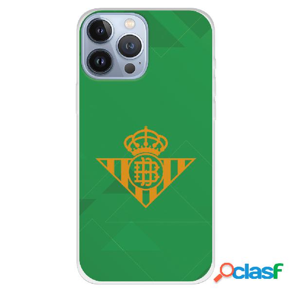 Funda para iPhone 13 Pro Max del Betis Escudo Amarillo -