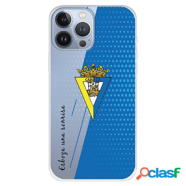 Funda para iPhone 13 Pro Max del Cádiz Esboza una sonrisa -