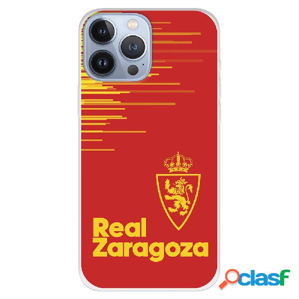 Funda para iPhone 13 Pro Max del Zaragoza Fondo Rojo -