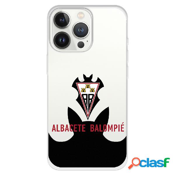 Funda para iPhone 13 Pro del Albacete Escudo Transparente -