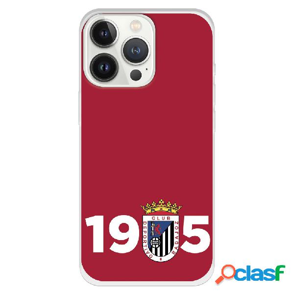Funda para iPhone 13 Pro del Badajoz 1905 Fondo Rojo -