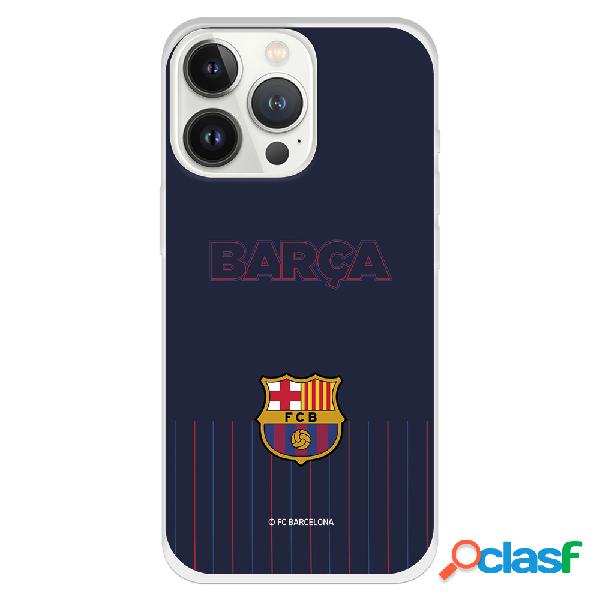 Funda para iPhone 13 Pro del Barcelona Barsa Fondo Azul -