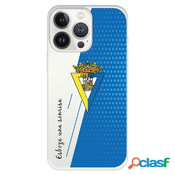 Funda para iPhone 13 Pro del Cádiz Esboza una sonrisa -