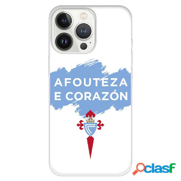 Funda para iPhone 13 Pro del Celta Afouteza E Corazon -