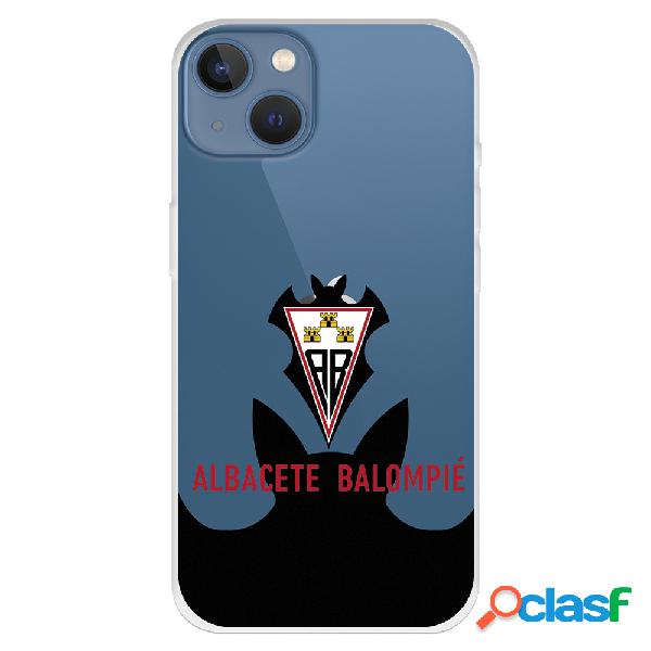 Funda para iPhone 13 del Albacete Escudo Transparente -