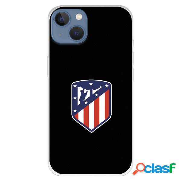 Funda para iPhone 13 del Atleti Escudo Fondo Negro -