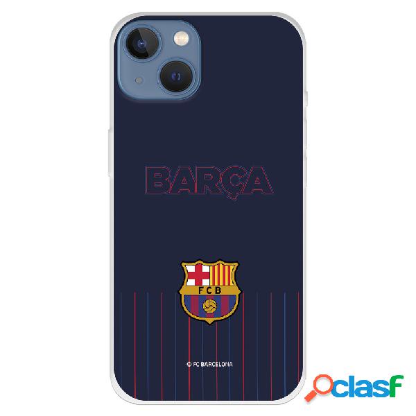 Funda para iPhone 13 del Barcelona Barsa Fondo Azul -