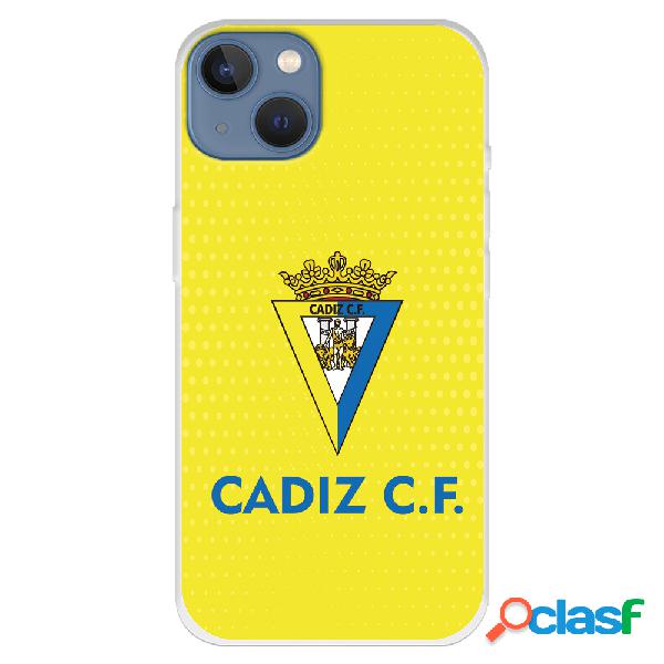 Funda para iPhone 13 del Cádiz Fondo Amarillo - Licencia