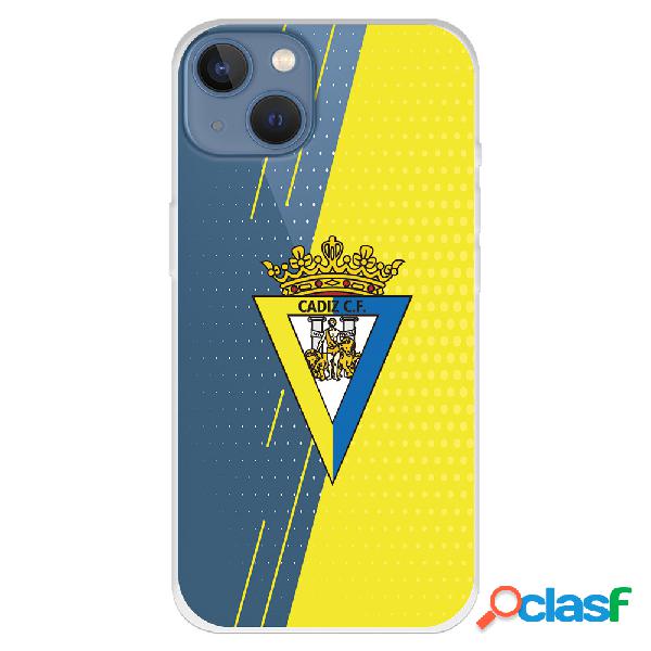 Funda para iPhone 13 del Cádiz Fondo Amarillo y