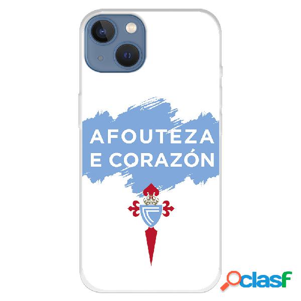 Funda para iPhone 13 del Celta Afouteza E Corazon - Licencia