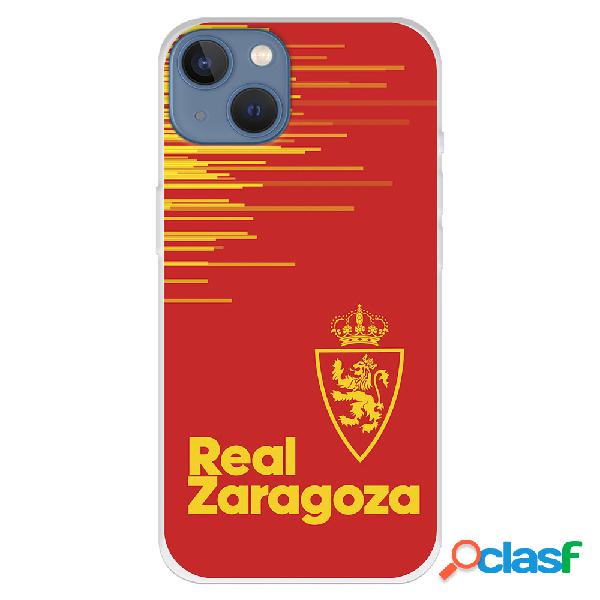 Funda para iPhone 13 del Zaragoza Fondo Rojo - Licencia