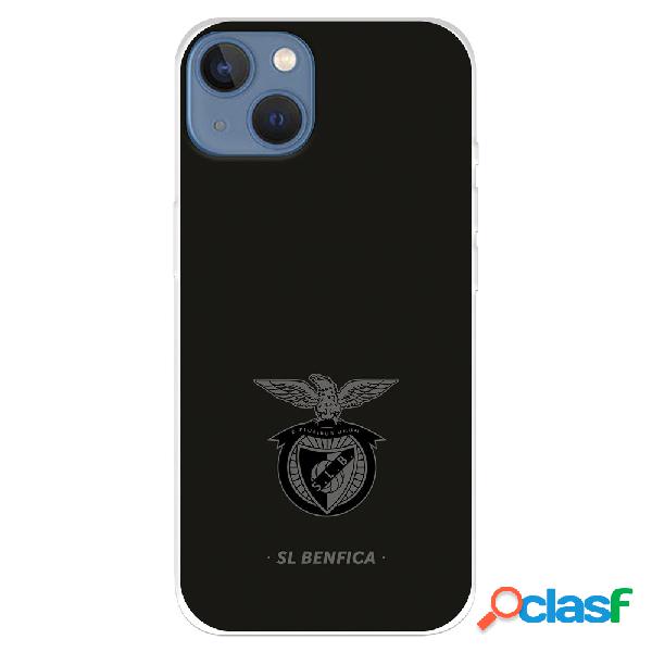 Funda para iPhone 14 Plus del Benfica Escudo Fondo Negro -