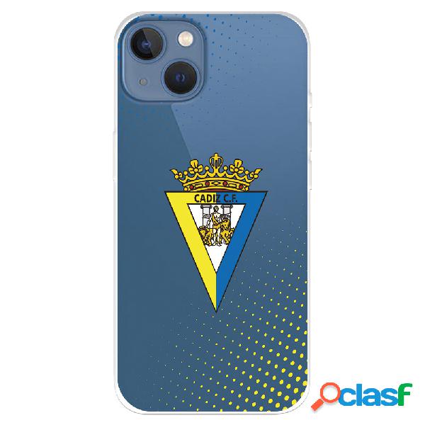 Funda para iPhone 14 Plus del Cádiz CF Escudo Transparente