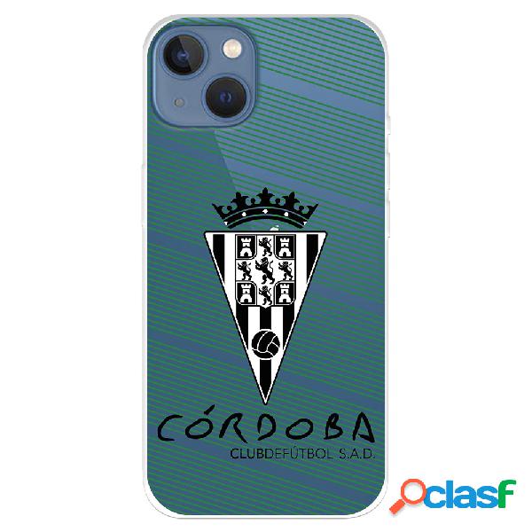 Funda para iPhone 14 Plus del Córdoba CF Escudo Blanco y