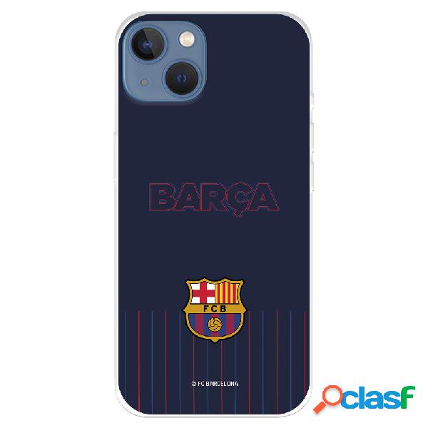 Funda para iPhone 14 Plus del FC Barcelona Barsa Fondo Azul