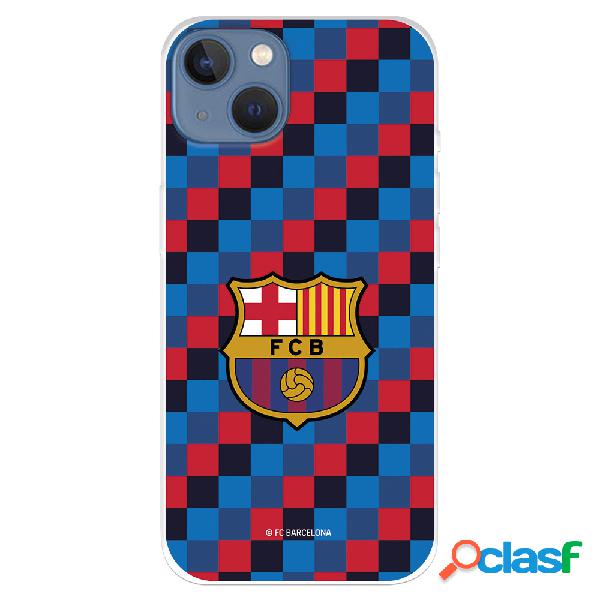 Funda para iPhone 14 Plus del FC Barcelona Escudo Fondo