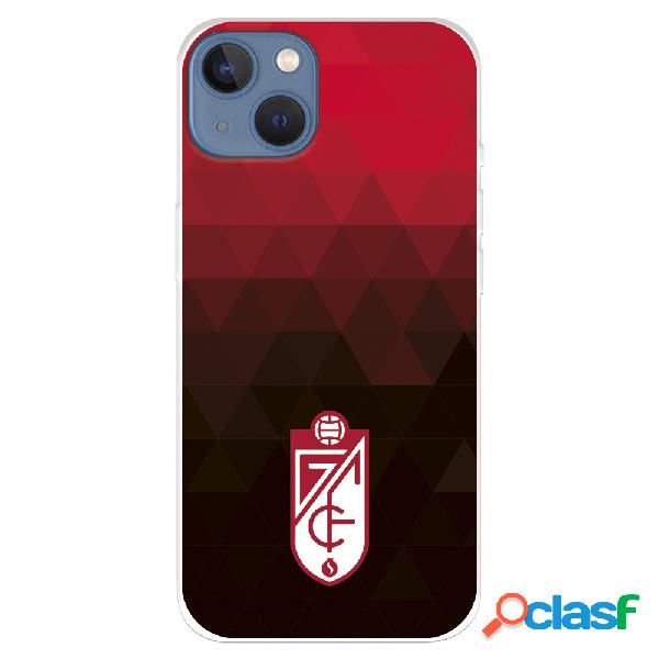 Funda para iPhone 14 Plus del Granada CF Escudo - Fondo Rojo