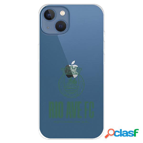 Funda para iPhone 14 Plus del Rio Ave FC Escudo Leather Case