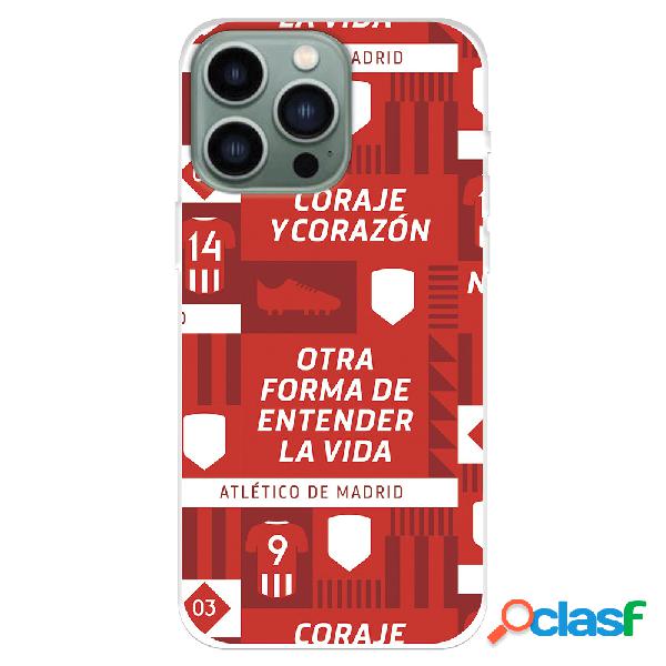 Funda para iPhone 14 Pro Max del Atlético de Madrid Coraje