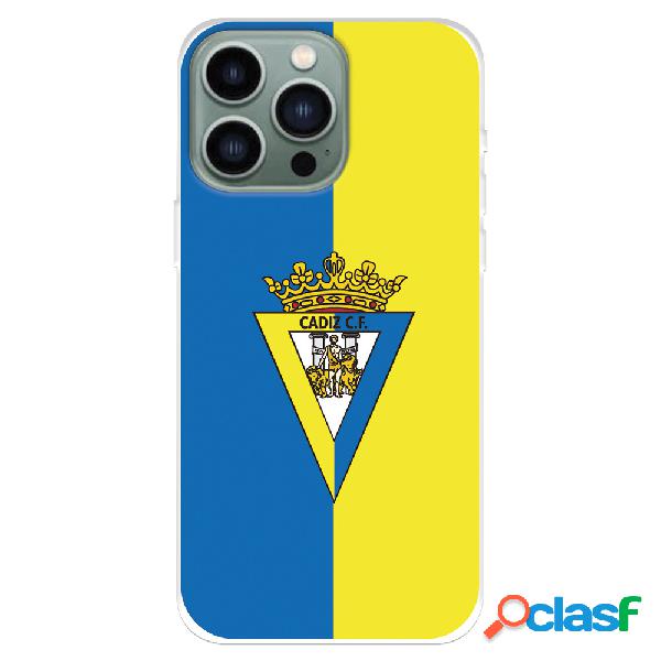 Funda para iPhone 14 Pro Max del Cádiz CF Escudo Fondo