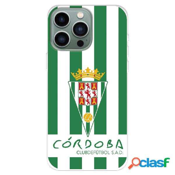 Funda para iPhone 14 Pro Max del Córdoba CF Escudo Fondo