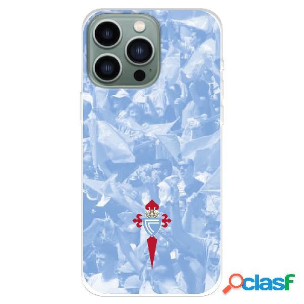 Funda para iPhone 14 Pro Max del RC Celta Escudo Fondo