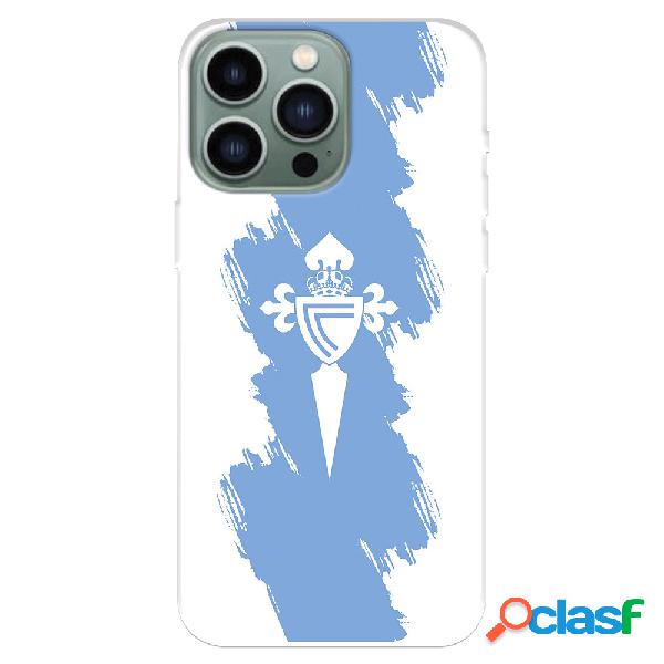Funda para iPhone 14 Pro Max del RC Celta Escudo Trazo Azul