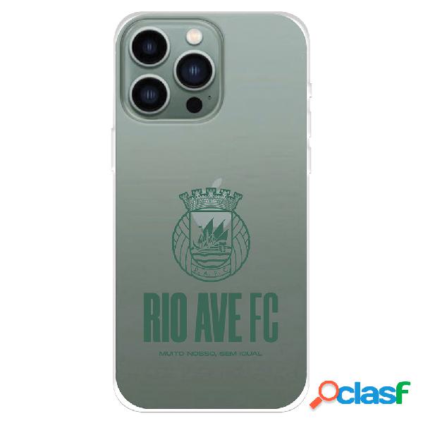 Funda para iPhone 14 Pro Max del Rio Ave FC Escudo Leather