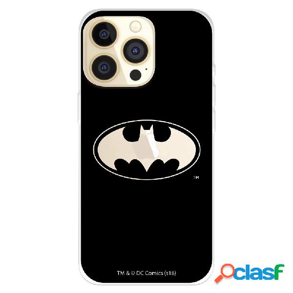 Funda para iPhone 14 Pro Oficial de DC Comics Batman Logo