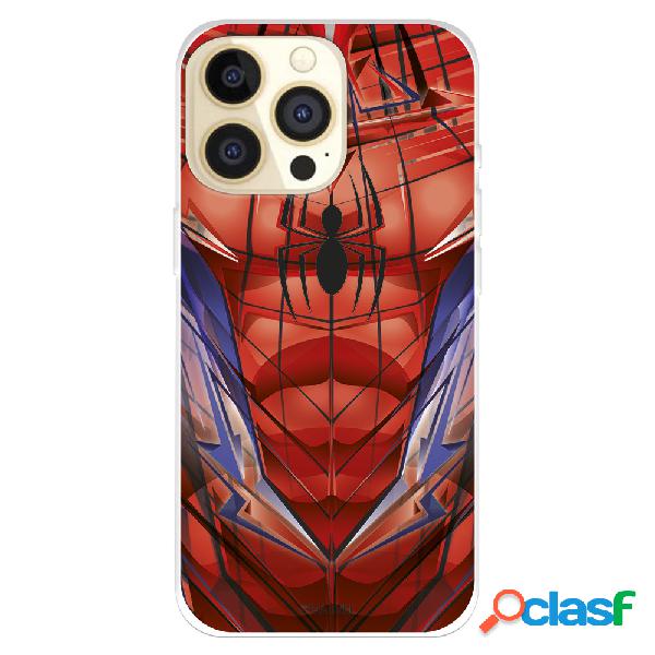 Funda para iPhone 14 Pro Oficial de Marvel Spiderman Torso -