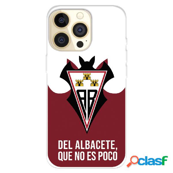 Funda para iPhone 14 Pro del Albacete Balompié Escudo Del