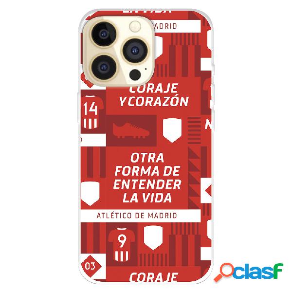 Funda para iPhone 14 Pro del Atlético de Madrid Coraje y