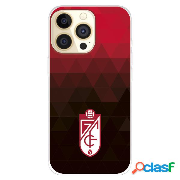 Funda para iPhone 14 Pro del Granada CF Escudo - Fondo Rojo