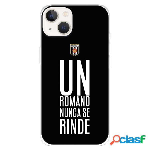 Funda para iPhone 14 del Mérida Frase Fondo Negro -