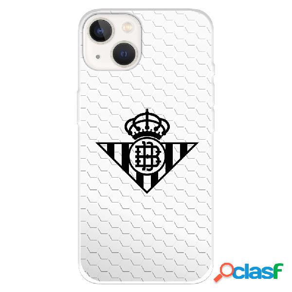 Funda para iPhone 14 del Real Betis Balompié Escudo Negro