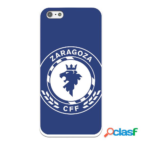 Funda para iPhone 5 del Zaragoza CF Femenino Escudo Grande