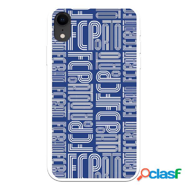 Funda para iPhone XR del Futebol Club Oporto Nombre Fondo