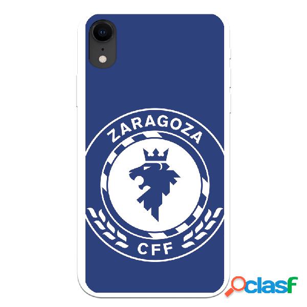 Funda para iPhone XR del Zaragoza CF Femenino Escudo Grande